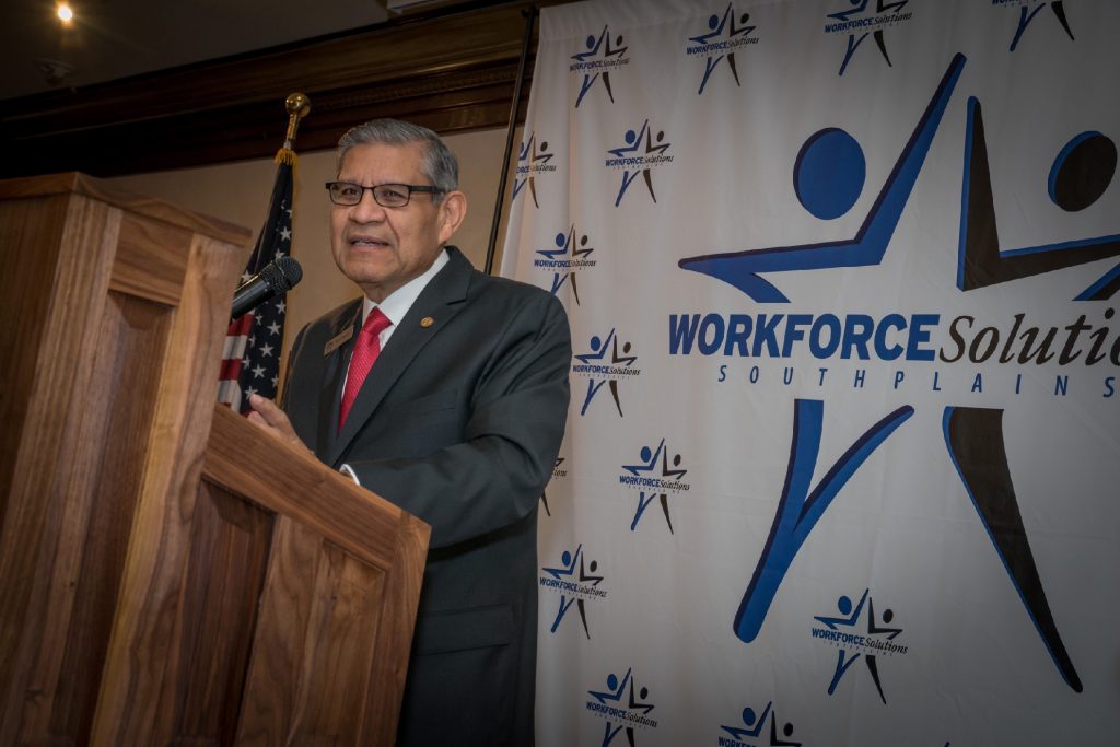 A photo of Martin Aguirre, CEO of Workforce Solutions South Plains