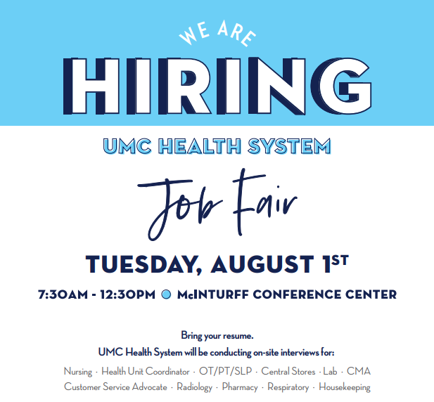 UMC Job Fair Workforce Solutions South Plains