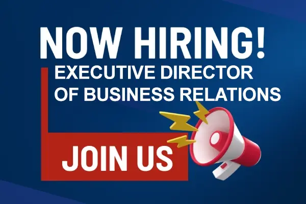 Now hiring Executive Director of Business Relations